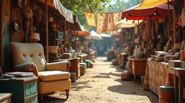 Chiner des objets vintage lors des vide-greniers ce week-end