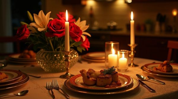 Top repas romantiques à préparer chez soi : 10 recettes incontournables